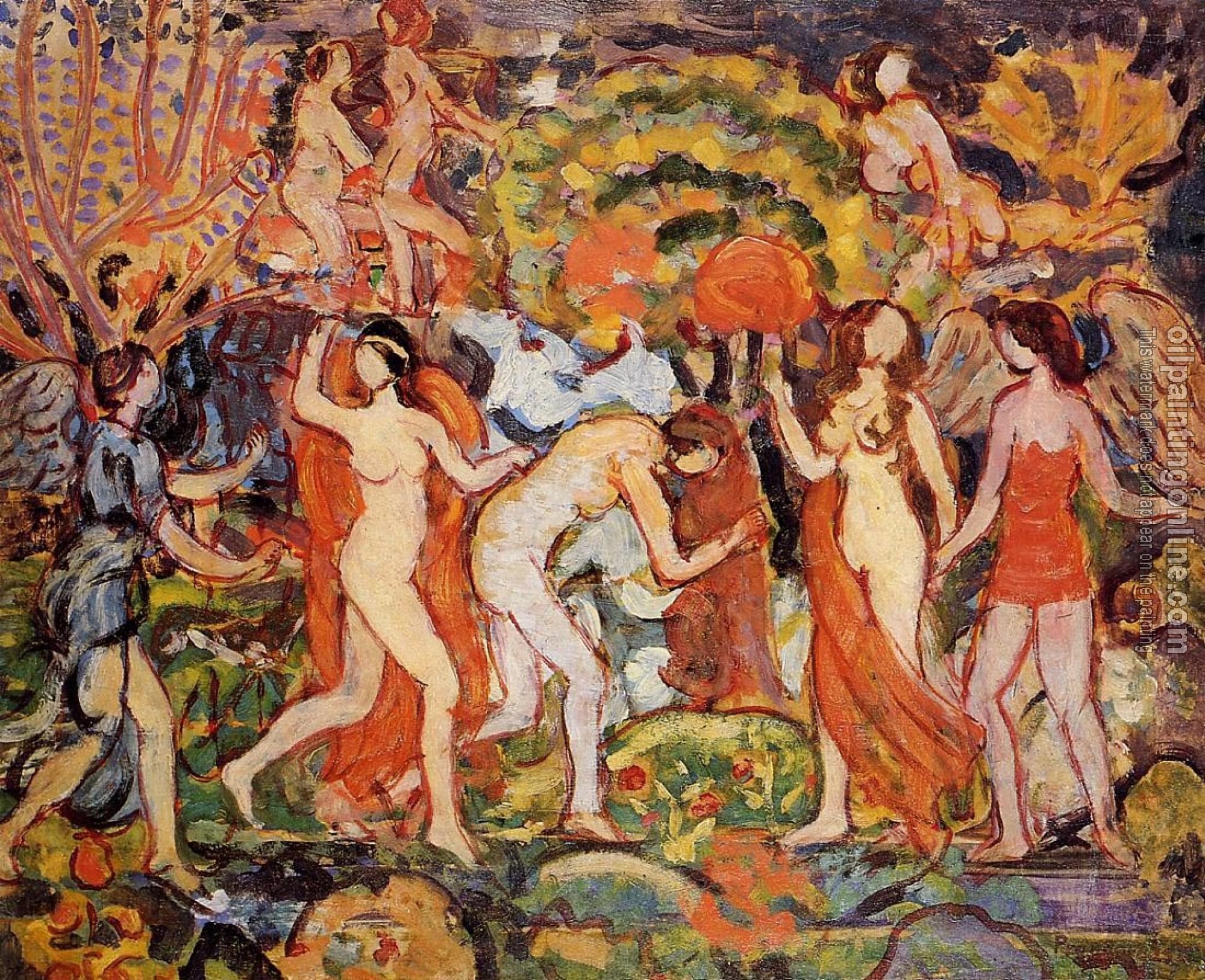 Prendergast, Maurice Brazil - Fantasy